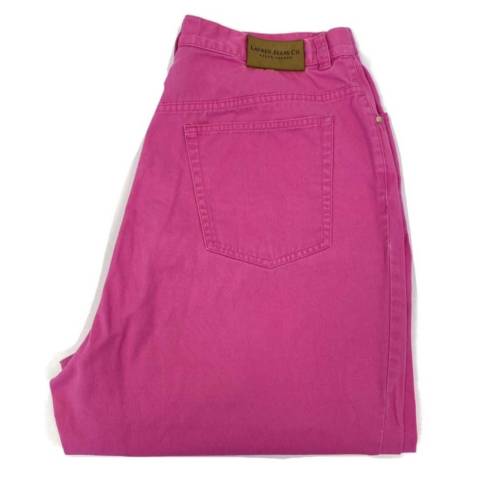 Vintage Ralph Lauren Jeans Co Pants 💕 Ralph Lauren Pink Jeans Pink Capris Short